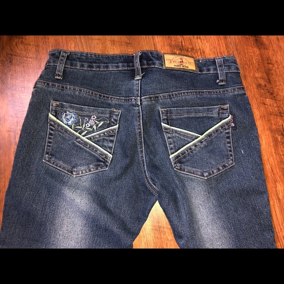 Vintage embroidered jeans - Picture 5 of 9